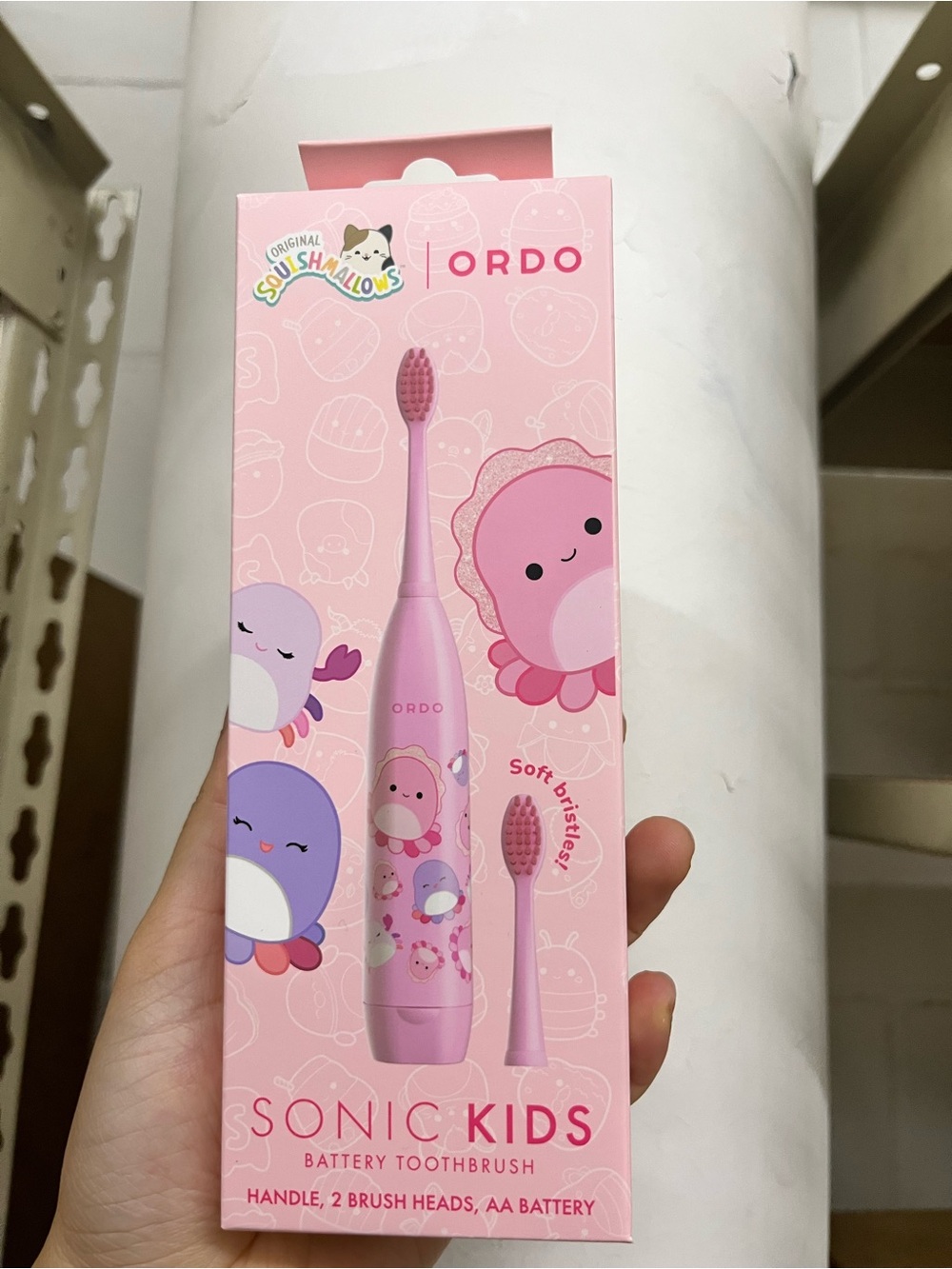 Ordo Sonic Kids Battery Toothbrush - Pink